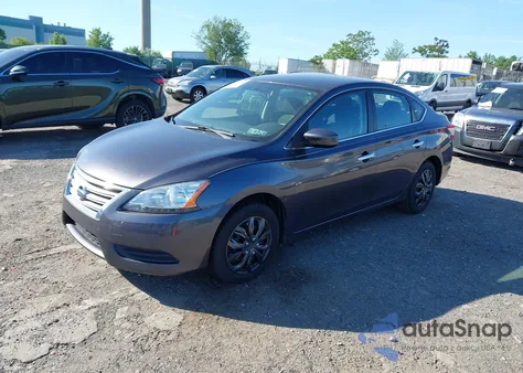 2014 Nissan Sentra Sv from USA, damaged, VIN 3N1AB7AP0EY247988